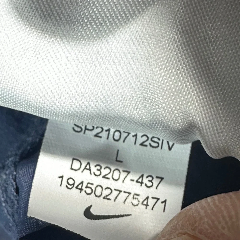 Nike Phenom Elite BRS Track Club Pants Mens Large Blue Dri-FIT Running Joggers
